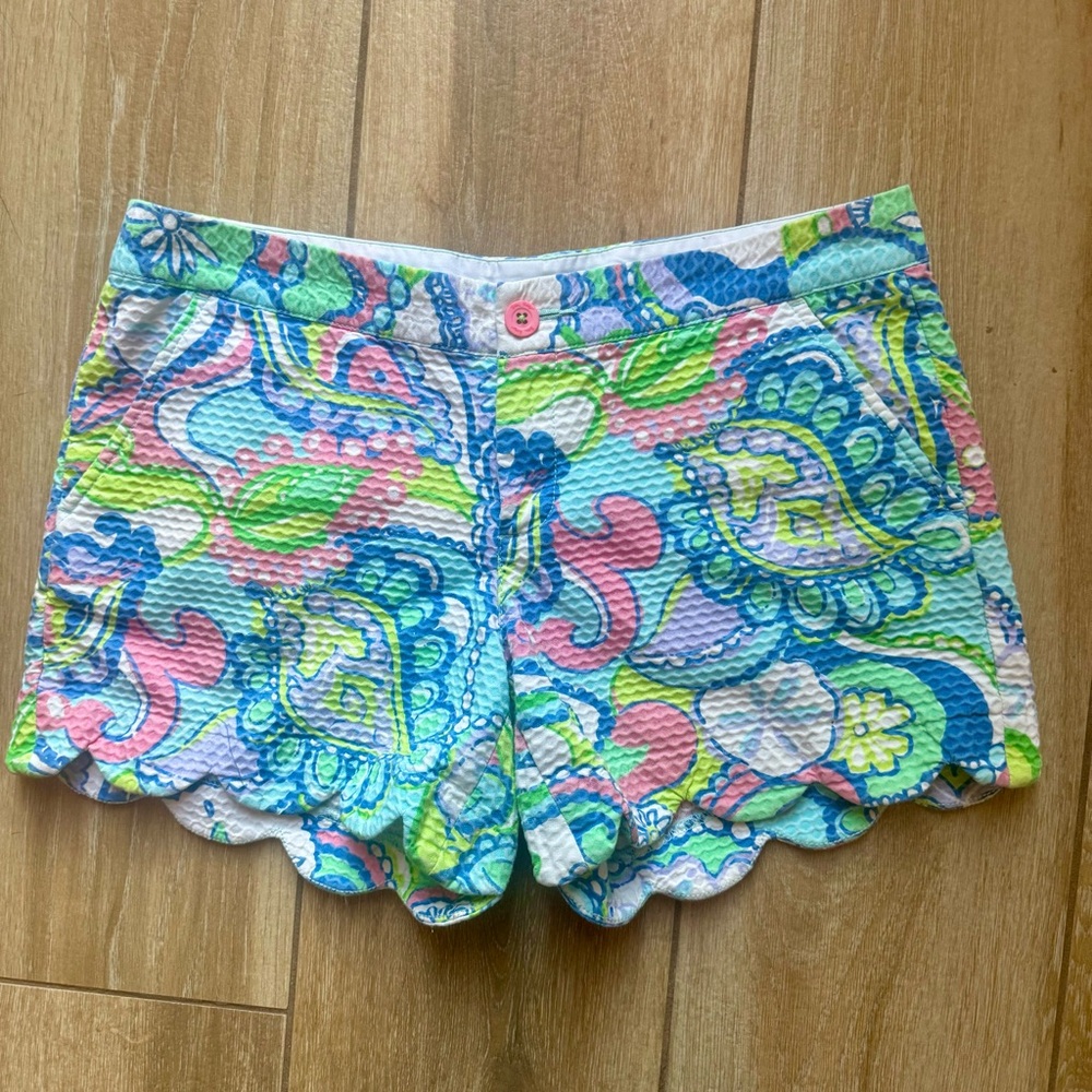 Lilly Pulitzer Multicolor Paisley Women Shorts